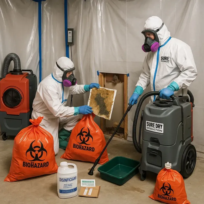 Contaminated Water Handling Protocols process in Osceola County, MI